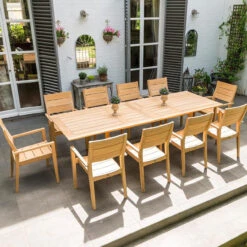 Alexander Rose Roble Stacking Armchair -Living Furnitures Shop 150hb 172 10 seater set 99248.1627982268