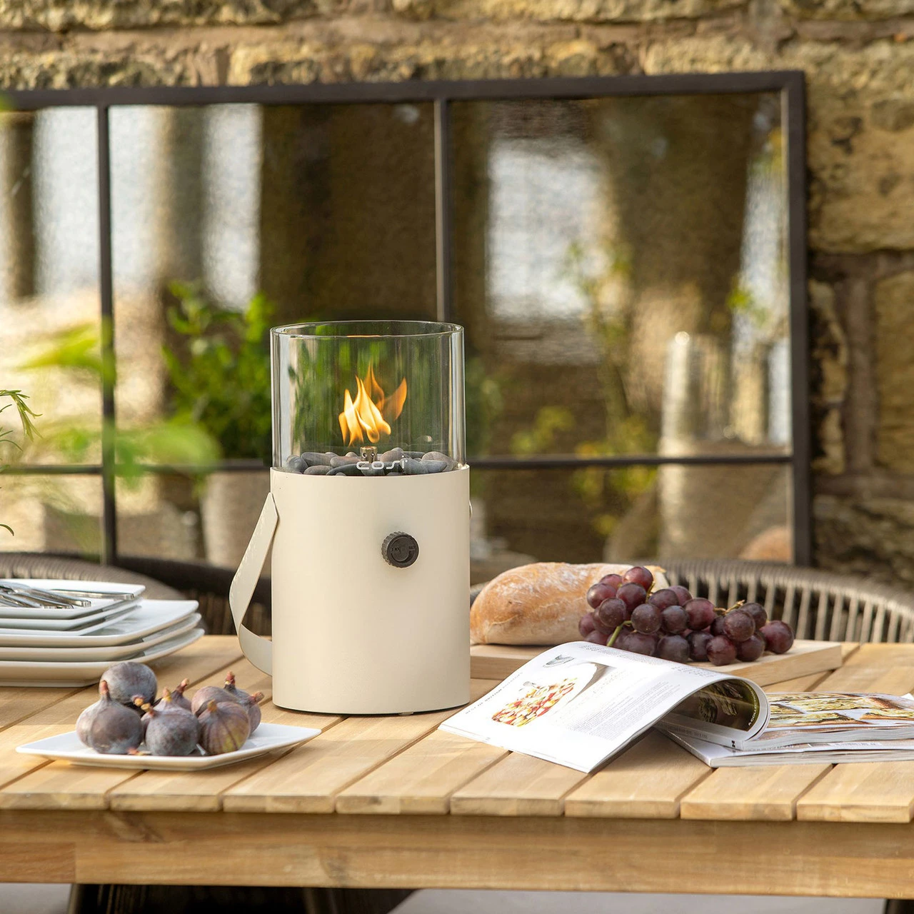 Cosiscoop Ivory Fire Lantern 5 Cosiscoop Ivory Fire Lantern - Image 3