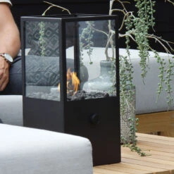 Cosidome High Black Fire Lantern -Living Furnitures Shop 18 510 BK Lifestyle 43034.1636458411