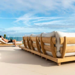 Alexander Rose - Sorrento Lounge Mid Module With Cushion -Living Furnitures Shop 203 206 213 85826.1628324280