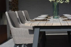 4 Seasons Outdoor - Luxor 6 Seater Rattan Dining Set With 240cm X 100cm Rectangular Table -Living Furnitures Shop 213254 90410 90412 lifestyle 6 600x900 2 89428.1628345951