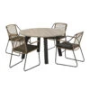4 Seasons Outdoor - Scandic 4 Seater Rope Dining Set With 130cm Round Table -Living Furnitures Shop 213259 90413 90415 800x800 55975.1628333667