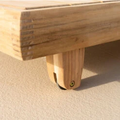 Alexander Rose - Sorrento Adjustable Sunbed -Living Furnitures Shop 213 wheel 59976.1628324129