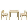 Alexander Rose - Pine Malu Dining Set -Living Furnitures Shop 297 75444.1642523352