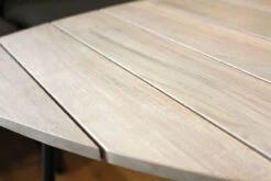 4 Seasons Outdoor - Axel Triangle Teak Coffee Table, Set Of 2 -Living Furnitures Shop 4 seasons outdoor axel triangle teak coffee table set of 2 closeup 28679.1628344817