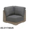 4 Seasons - Kingston Rattan Modular Sofa Corner With 3 Cushions - Pure -Living Furnitures Shop 4s 211746uk 32108.1628330586