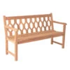 Alexander Rose - Mahogany Lattice Bench 5ft -Living Furnitures Shop 648 92927.1639484317