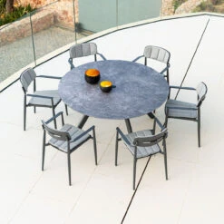 Alexander Rose Rimini Round Table 1.3m -Living Furnitures Shop 9922 9922c 9930 1 10056.1627978149