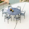 Alexander Rose - Rimini 6 Seat Dining Set With 1.3m Round Table 1 Alexander Rose - Rimini 6 Seat Dining Set With 1.3m Round Table -Living Furnitures Shop 9922 9922c 9930 1 44990.1622853221