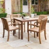 Alexander Rose Bolney 4 Seater Dining Set -Living Furnitures Shop Lifestyle ac1401 ac1402 1 77299.1673004288