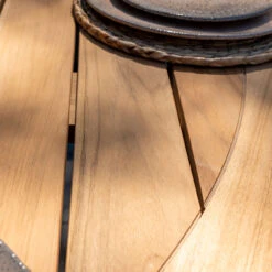 4 Seasons Outdoor - Prado Ellips Dining Table 2.4m X 1.15m -Living Furnitures Shop Prado Top Close Up 19552.1677233721