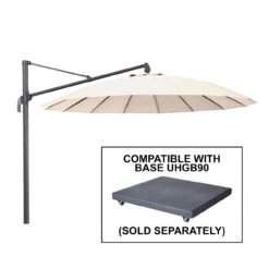 Alexander Rose Cantilever Parasol 3m - With Free Cover -Living Furnitures Shop UH30E 77056.1643531854