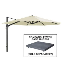 Alexander Rose Cantilever Parasol 3.5m - With Free Cover -Living Furnitures Shop UH35E 64853.1643532658