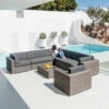 Alexander Rose Monte Carlo Modular Rattan Sofa Set With Cushions -Living Furnitures Shop alexander rose monte carlo modular rattan sofa set with cushions 04130.1622820315