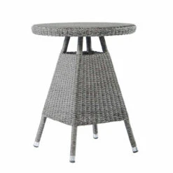 Alexander Rose Monte Carlo Rattan Tea Table Grey 0.6M