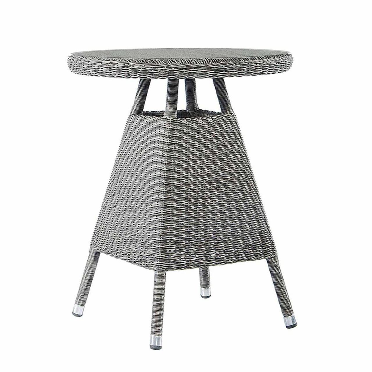 Alexander Rose Monte Carlo Rattan Tea Table Grey 0.6M
