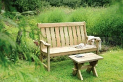 Alexander Rose Pine Farmers Garden Bench 5ft -Living Furnitures Shop alexander rose pine farmers garden bench 5ft 2 01797.1627977162