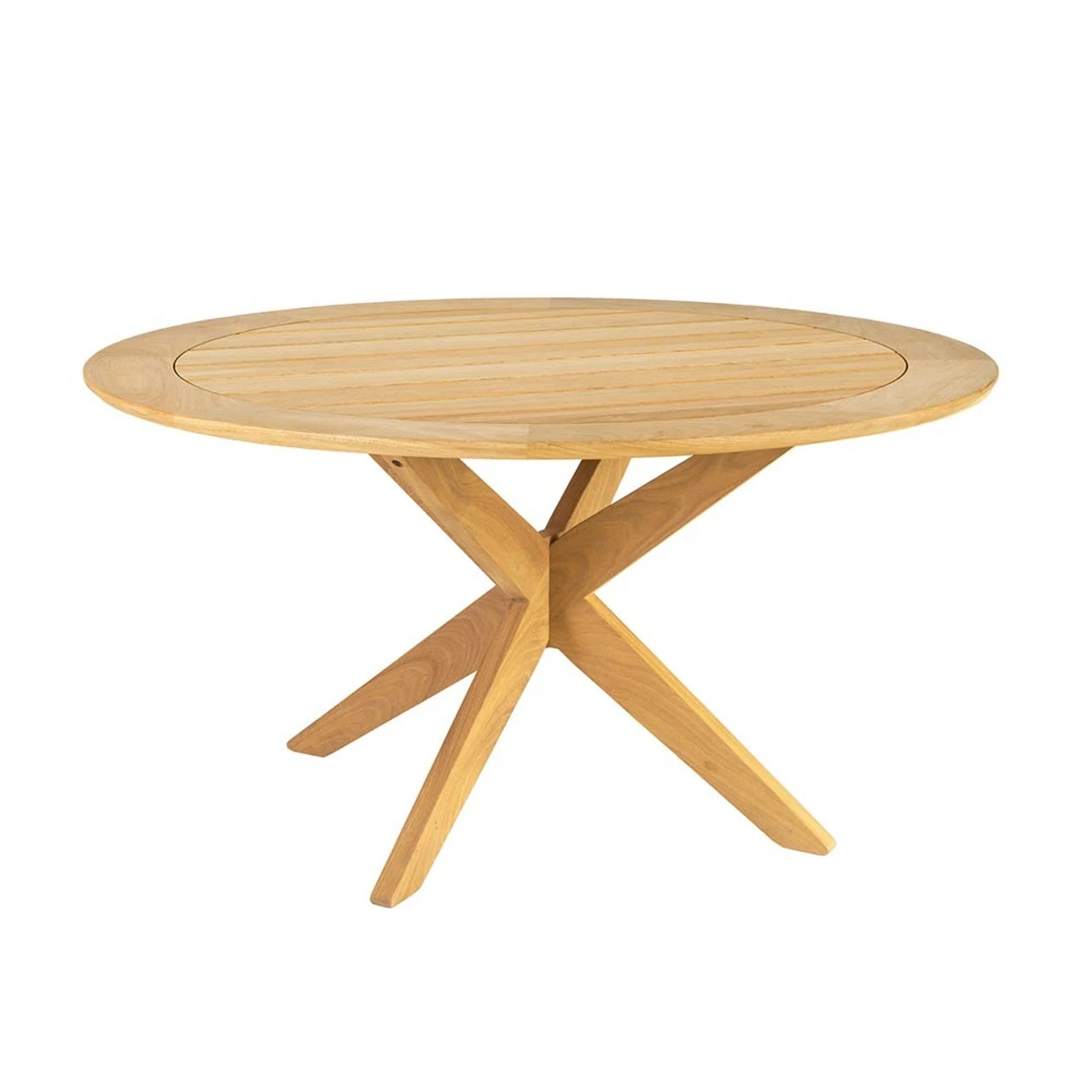 Alexander Rose Roble Round Garden Table With Cross Base 1.25MØ