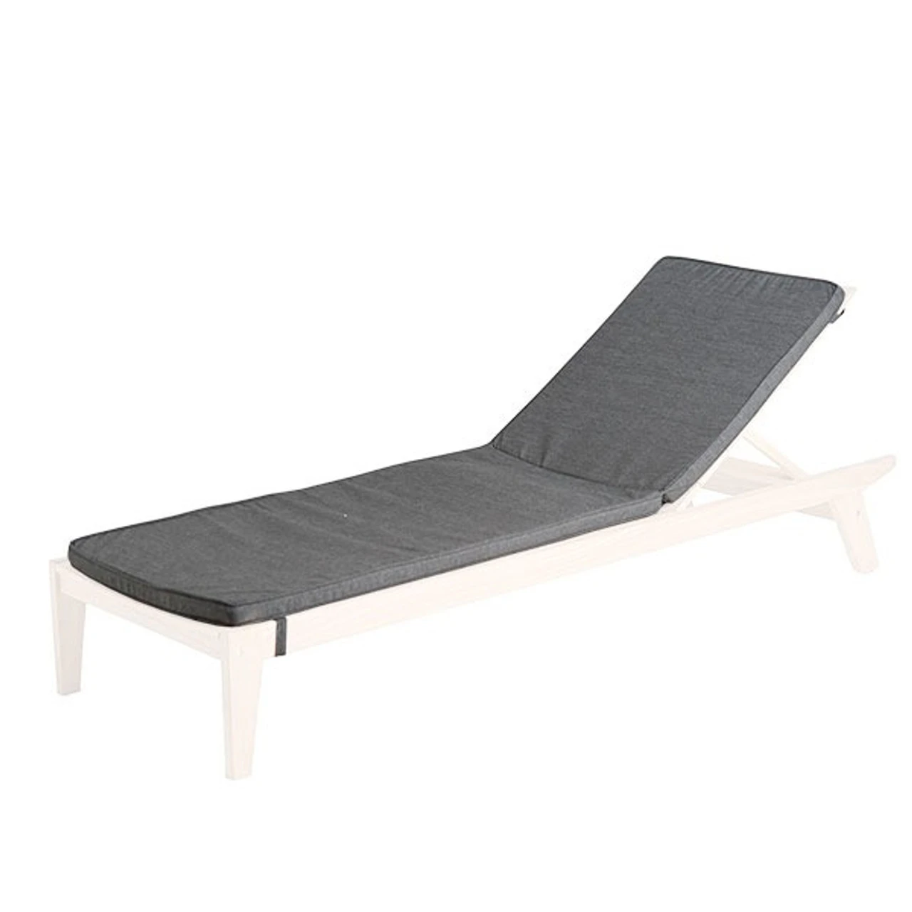Alexander Rose Roble Sun Lounger Cushion Only, Charcoal (To Fit Roble 154 Sunbed)