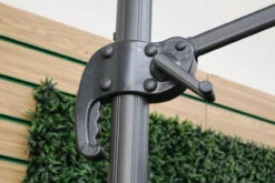 Alexander Rose Cantilever Parasol 3m - With Free Cover -Living Furnitures Shop alexander rose round aluminium cantilever parasol 3m 2.5 32349.1643531750