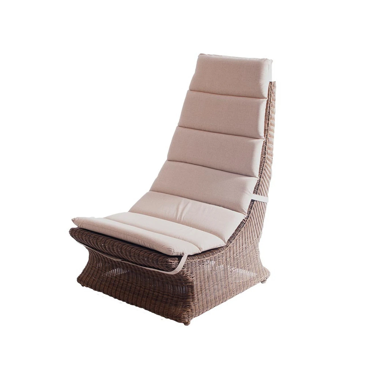 Alexander Rose San Marino Rattan Lazy Chair With Cushion 3 Alexander Rose San Marino Rattan Lazy Chair With Cushion