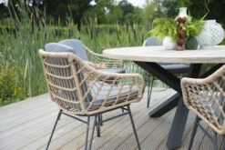 4 Seasons Outdoor - Cottage 6 Seater Dining Set With Louvre Table -Living Furnitures Shop cottage louvre 2 79927.1628329074