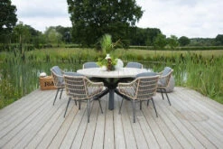 4 Seasons Outdoor - Cottage 6 Seater Dining Set With Louvre Table -Living Furnitures Shop cottage louvre 53910.1628329074
