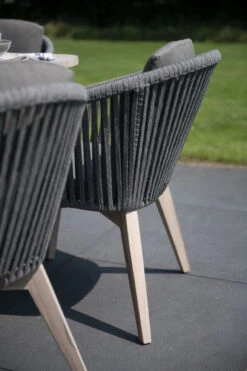 4 Seasons Outdoor - Santander/Louvre Dining Set -Living Furnitures Shop d mpnr a 94585.1628331910