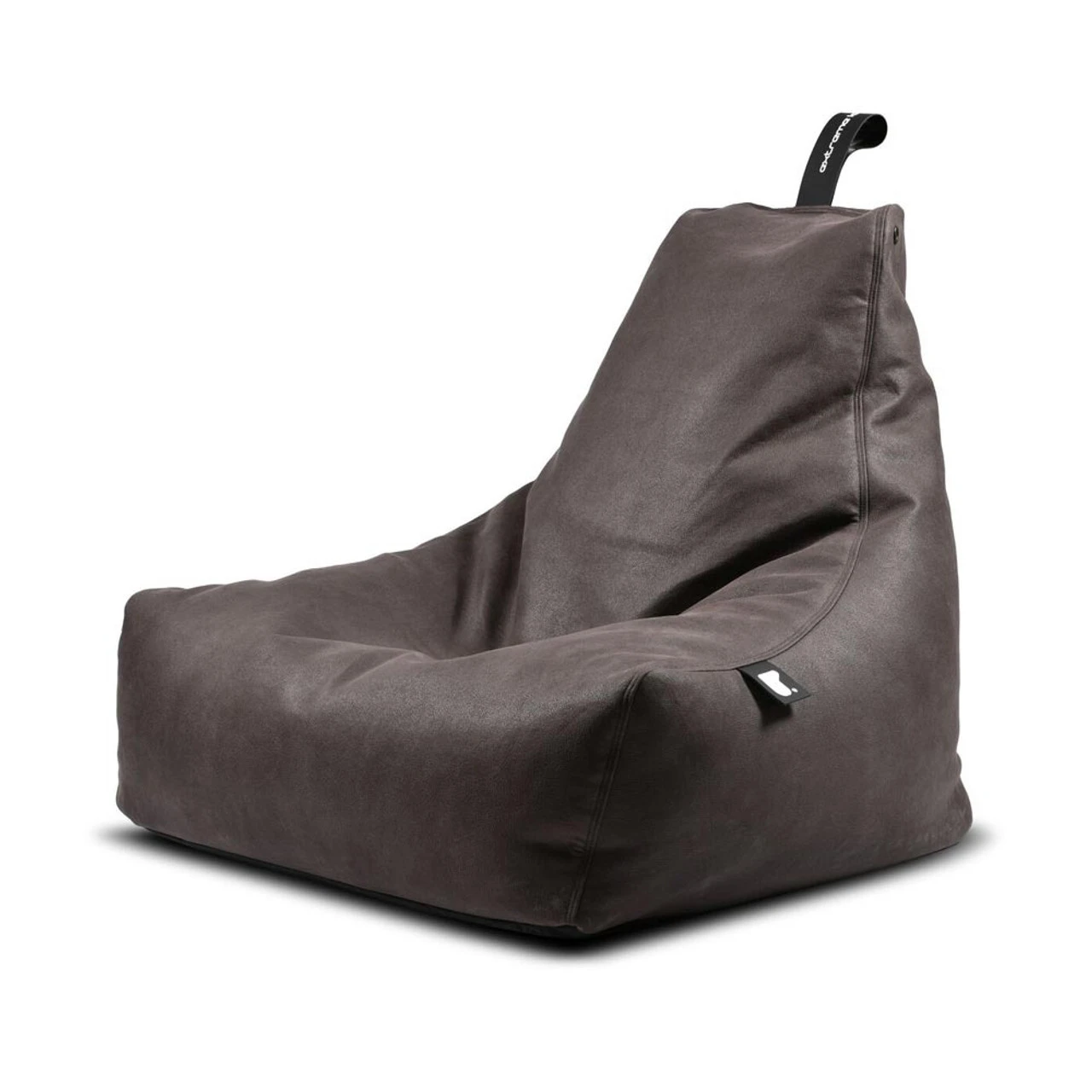 Luxury Mighty B Bag Slate Faux Leather Indoor Bean Bag