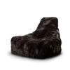 Mighty B Bag (Indoor) Brown Fur Bean Bag -Living Furnitures Shop mighty b bag indoor brown fur bean bag 65339.1632738504