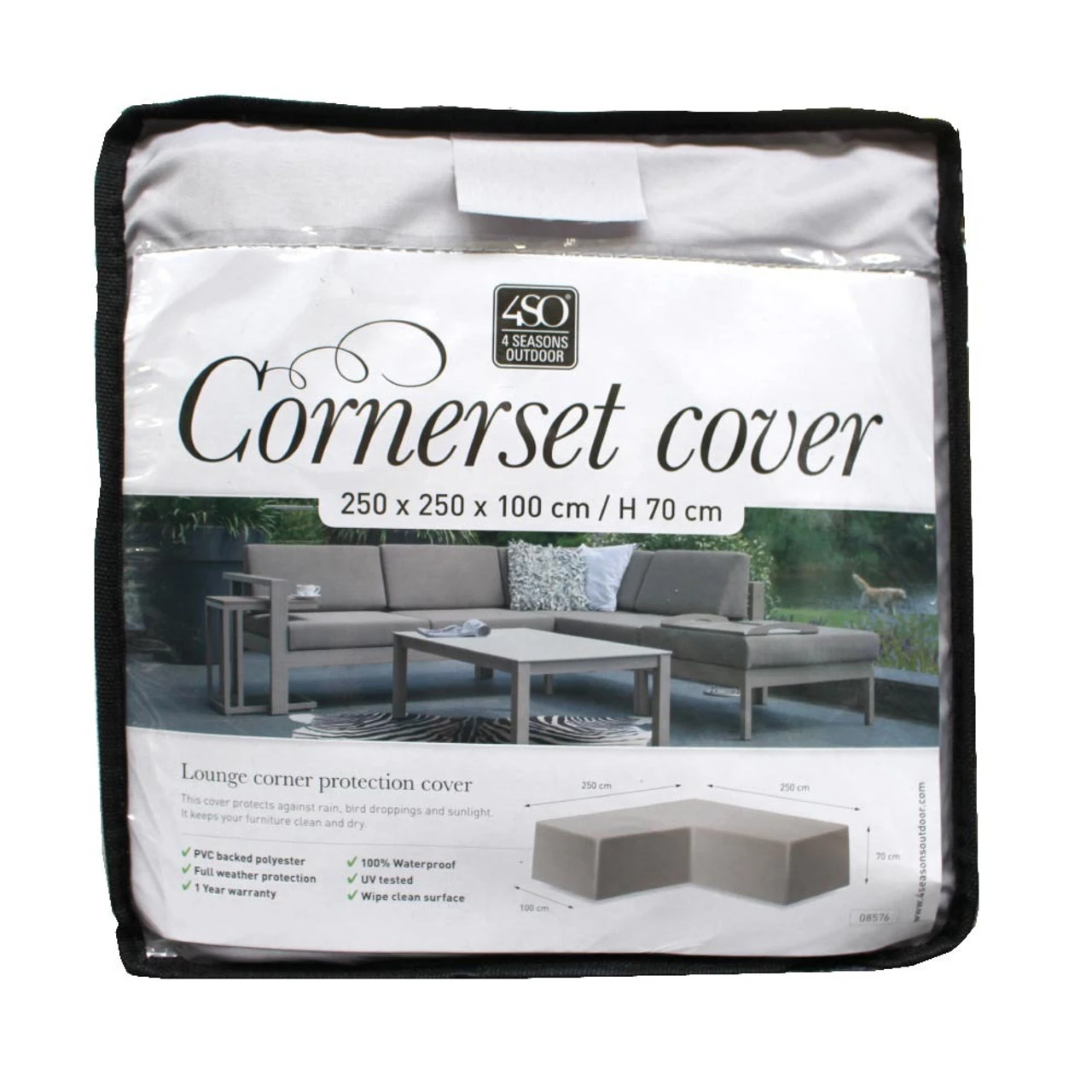 Polyester Cover Corner 250 X 250 X 70 (D 100)