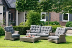 4 Seasons Outdoor - Valentine 4 Piece Luxury Rattan Sofa Set With Coffee Table, Pure -Living Furnitures Shop valentine living set 900x600 3 72167.1628336704