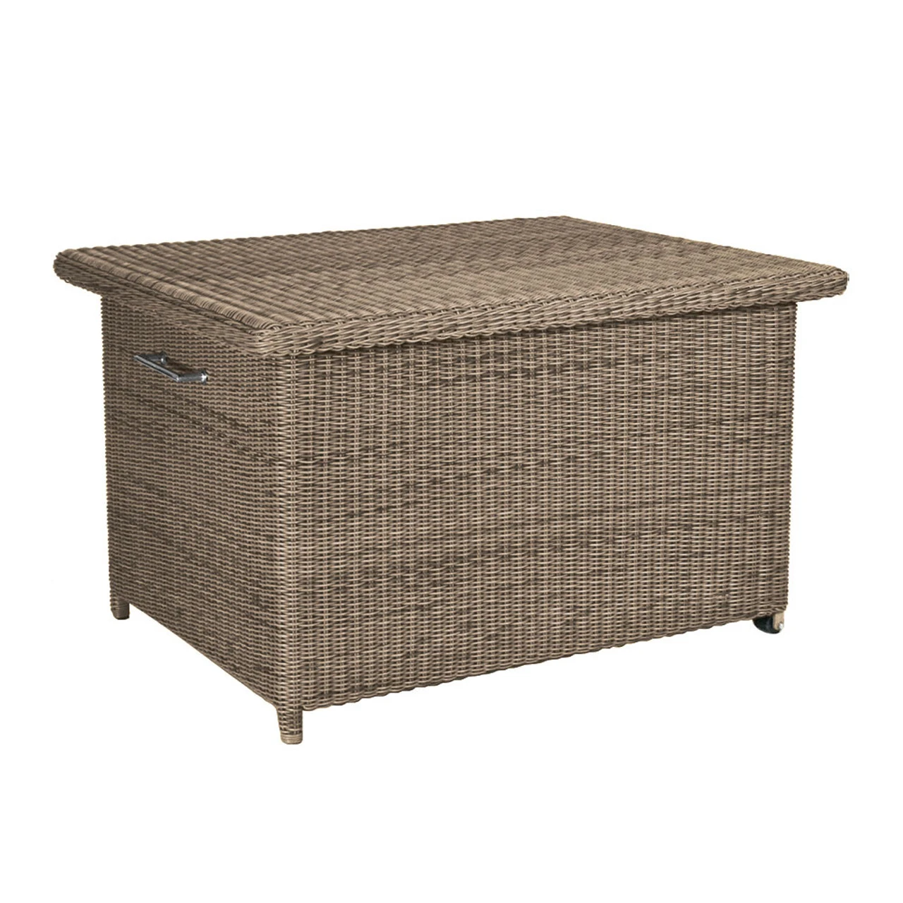 4 Seasons Outdoor - Wales Rattan Cushion Storage Box, Pure 3 4 Seasons Outdoor - Wales Rattan Cushion Storage Box, Pure